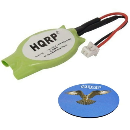 Compaq Presario V6000 Notebook Pc - HQRP CMOS RTC Battery for HP Compaq Presario F729EM F730US F739WM RX951AV V6000 V6000AU Notebook PC Laptop Power Real-Time Clock Bios + Coaster