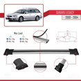 thumbnail image 3 of Compatible with Subaru Legacy 3 (BE) 2000-2004 FLY Model Car Roof Rack Cross Bar Grey Aluminium 2 Bars, 3 of 7