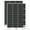 Black, variant on Non-Machinable Double Line Letter Mail Package Sticker Set - Orange - Gloss Finish - 1.75" Medium