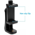 thumbnail image 4 of Vastar Adaptador de Trípode universal para Moviles Telefono TR iPod soporte del cargador del teléfono móvil del adaptador, todos los celulares, gira vertical y horizontal, la abrazadera ajustable, 4 of 5