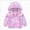 S74-Light Purple, variant on 2-3 Years Toddler Rain Jacket Kids Cartoon Windbreaker Coat Baby Girl Boy Zip Hooded Outerwear Fall Infant Raincoat for Fall and Winter Camouflage Sweatshirt