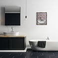 thumbnail image 2 of Stupell Industries Bathing Llama in Bathroom Animals & Insects Painting Gray Floater Framed Art Print Wall Art, 17 x 21, 2 of 9