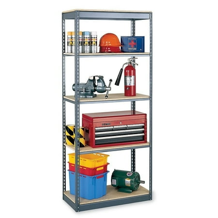 Edsal Rs1501 Rivet Lock Boltless Shelving 5 Levels 400 Lb Departments