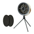 thumbnail image 2 of Rongfmy Desktop Range Hood Multi Filtration Kitchen Fan for Small Place Camping Dorm white, 2 of 9