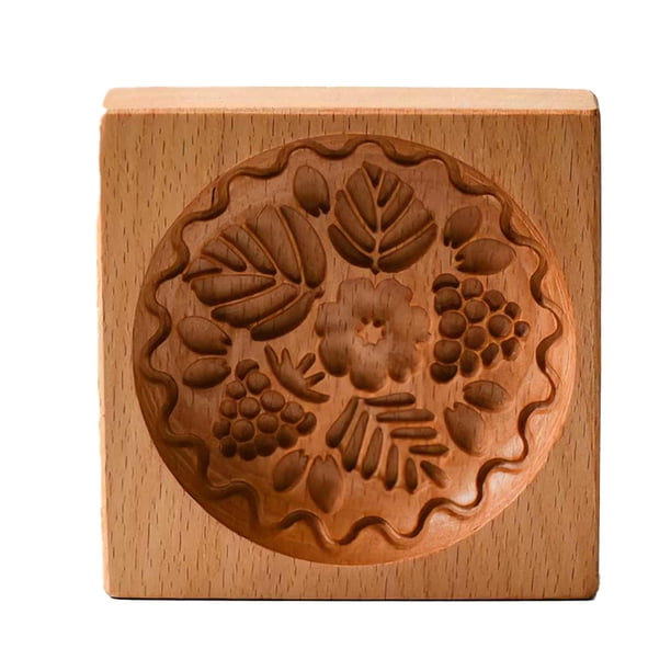 Galleta Diy Molde Tallado De Madera Gingerbread Cookie Moldes No Pegajosos Funny Cookie Molds Baking Diy Mold Para Halloween Navidad Fiesta De Cumpleaños Scienceny HA027457-01