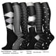 thumbnail image 2 of 6 Pair Compression Socks for Women & Men Knee High Socks Sweat-absorbent Anti-Odor Socks Best Support for Nurses, Athletic, Medical, 2 of 3