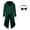 Green, variant on Kids Retro Tailcoat Costume Boys Girls Long Dress Coat with Bow Tie Party Outfit