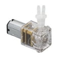 thumbnail image 1 of Micro Peristaltic Pump, Metal Self Priming Pump, Transparent Shell Compact DC Brush Motor Three Rollers Hose Connection For Water Pump, 1 of 8