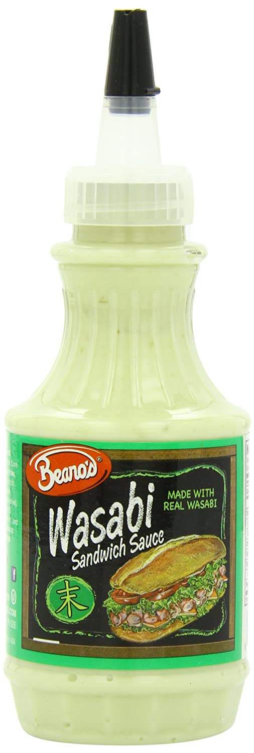 Beano's Wasabi Sandwich Sauce, 12Pack Case 8 fl. oz. Bottles