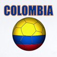 thumbnail image 2 of CafePress - Colombia Futbol Soccer Body Suit - Baby Light Bodysuit, Size Newborn - 24 Months, 2 of 4