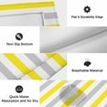thumbnail image 5 of Yellow Grey Outdoor Rug 4x6 Ft, Non Slip Washable Area Rug, Farmhouse Watercolor Modern Geometric Patio Rugs Carpet Runner, Large Floor Mat for Indoor/Outdoor Deck Porch Camping, 5 of 8