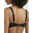 thumbnail image 3 of Curvy Kate BLACK Scantilly Buckle up Padded Half Cup Bra, US 36DD, UK 36DD, 3 of 3