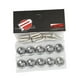 thumbnail image 5 of Arandelas para guardabarros M6, pernos, sujetadores, piezas de modificación de automóviles, kit de reparación del compartimiento del motor fácil de Titanio, 5 of 8