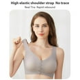 thumbnail image 6 of 2pcs Nursing Bra,Breastfeeding Bra,Wireless Maternity Bra,Seamless Support Bra,Front Snap Button Bra,Wide Shoulder Strap Bra,Wire Free Tank Bra,Summer Thin Section Bra, 6 of 8