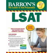 Angle View: Barron's LSAT with CD-ROM (Barron's LSAT (W/CD)) [Paperback - Used]