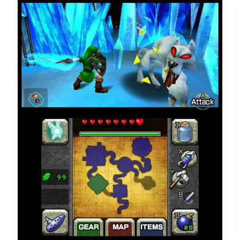 The Legend of Zelda: Ocarina of Time 3D, Nintendo 3DS games, Games