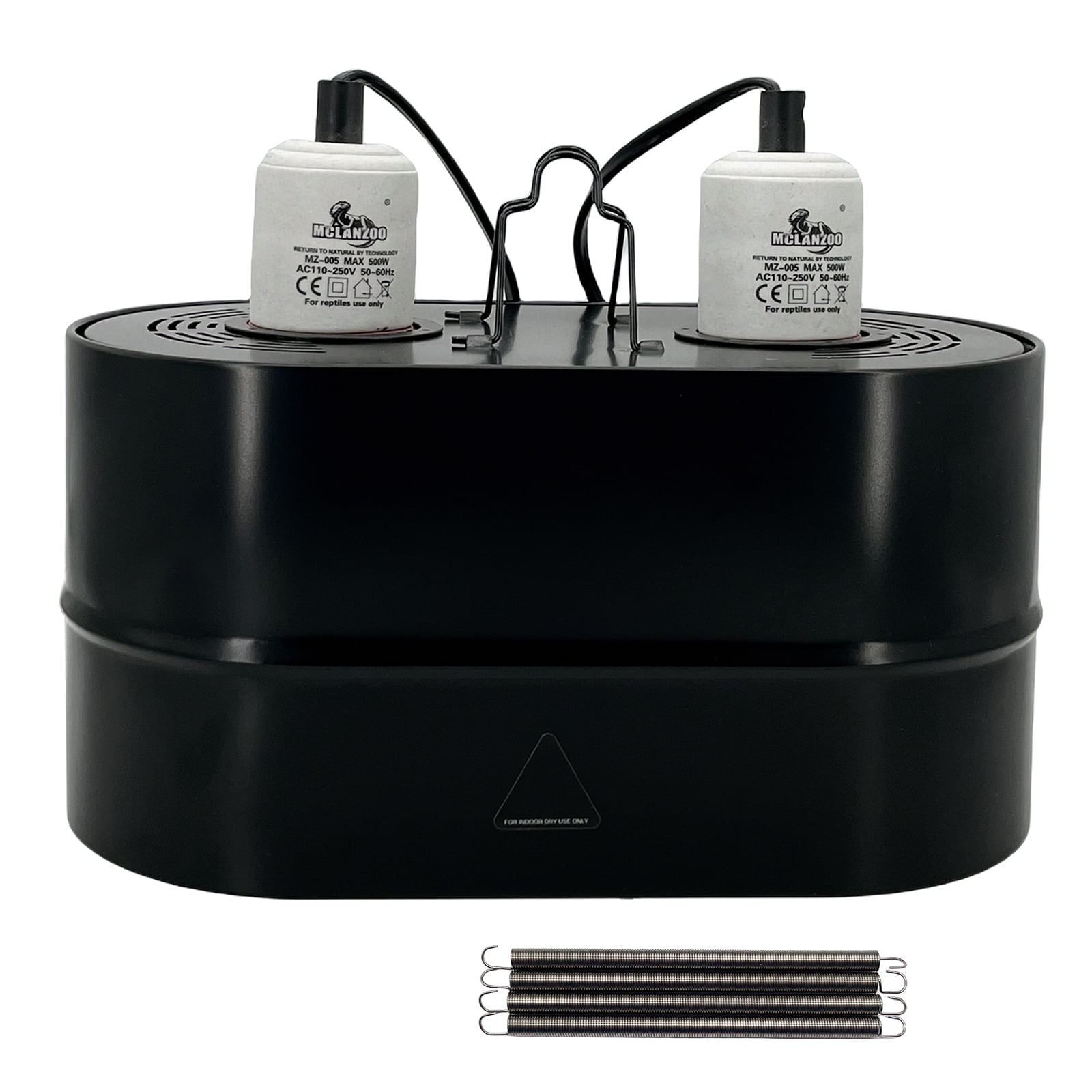 REPTIZOO T5 HO UVB Lighting Combo Kit, Terrarium Hood Comes with