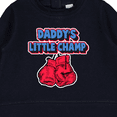 thumbnail image 3 of Inktastic Daddys Little Champ Baby Sweatshirt, 3 of 4
