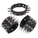 thumbnail image 4 of Pulsera Con Tachuelas Punk, Pulsera Personalizada, Genial Para La Banda De Rock De Fiesta Punk Retro ANGGREK Otros, 4 of 8