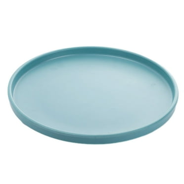 Rarida Large Decorative Tray for Coffee Table, Ottoman, Decorative Round Trays, Accent Tray for Dining Room, Living Room, Farmhouse Decor