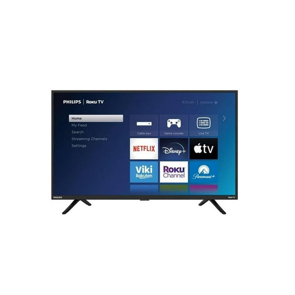 Téléviseur intelligent Philips Roku 32" FHD 1080p LED-LCD (32PFL6573/F6 B) 3 HDMI, USB 2.0 x 1