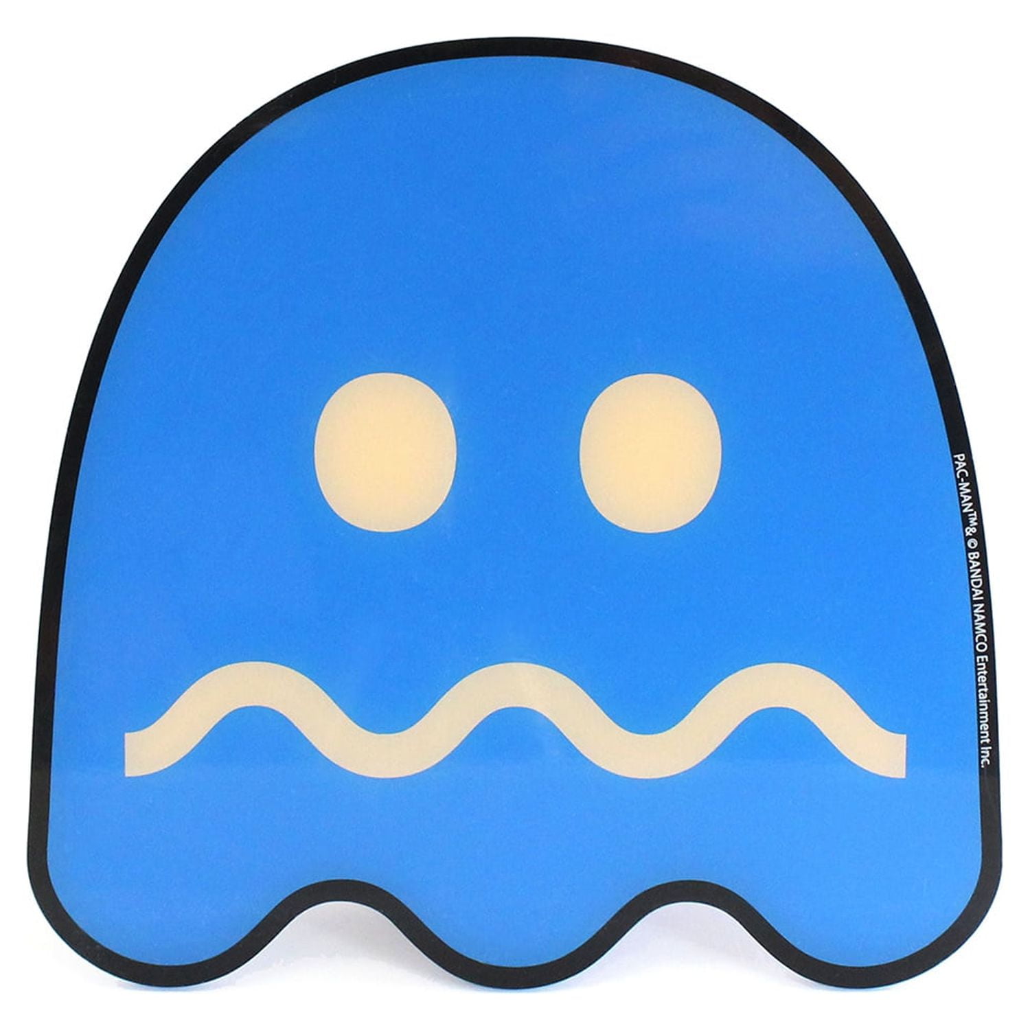 Pac-Man Blue Scared Ghost Silhouette Light Arcade1UP