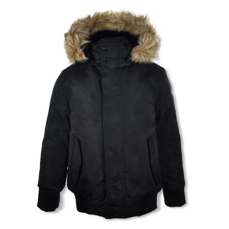 Urban Republic Boys' Flight Jacket - black, 14 - 16 (Big Boys)