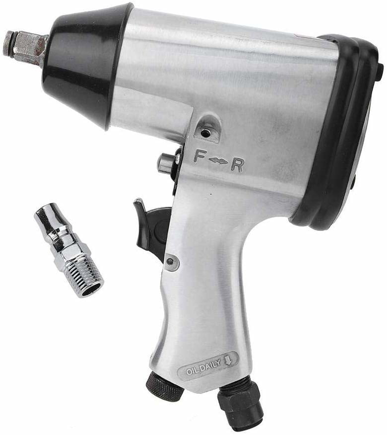 Air Impact Wrench  1/2"  Twin Hammer Max Torque 750 ft/lb 5 torque Settings 
