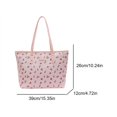 thumbnail image 2 of Bolso Hombro Elegante Moderno Mano Mujeres Pu Puar Gran Capacidad Arco/cereza Suave Desplazamiento, 2 of 9