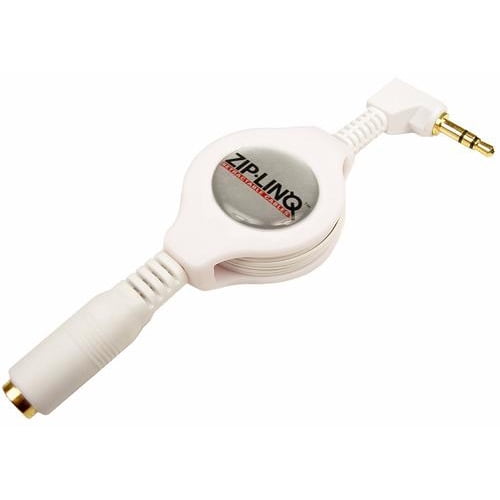 Cables Unlimited ZIPAUDIOCD4W ZipLinq Retractable 3.5mm Audio