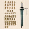 thumbnail image 2 of Colorful Electric Iron Pen Stamp Engraving Tool With 24 Letters For Wood Leather Craft Diy Marking, 2 of 5