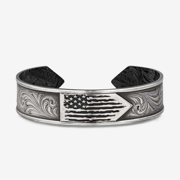 Montana Silversmiths American Made Strength Cuff Bracelet
