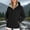 Black, variant on Women's Waterproof Running Jacket Lightweight Windbreaker Hooded Raincoat Breathable Athletic Outdoor Casual Shell Coat Beige L
