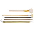 thumbnail image 5 of 10 PCS Pottery Glaze Brushes Ceramic Brush Set for Pottery Ceramic Painting Acrylic Watercolor Painting Artist Rock, 5 of 5