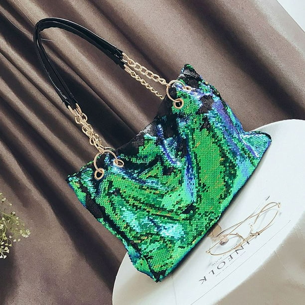 Sequin tote bag sale