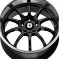 thumbnail image 3 of 16" Black With Natural Lip LI Lightning Wheel by Konig Wheels LI67T04405, 3 of 3