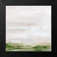 thumbnail image 2 of Vess, June Erica 20x20 Black Modern Framed Museum Art Print Titled - Marsh Horizon I, 2 of 5