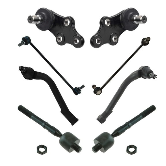 TRQ Ball Joint Sway Bar End Link Tie Rod Suspension Kit Set 8pc for 11-14 Sonata PSA60174 Fits select: 2011-2013 HYUNDAI SONATA GLS