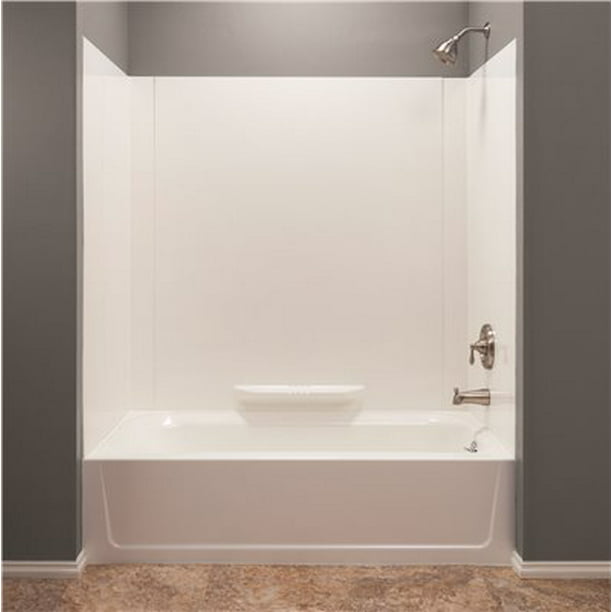 Durawall Fiberglass Bathtub Wall Kit 3, Shower Tub Surround Kit