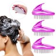 thumbnail image 4 of Cepillo para el cabello cuidado del cuero cabelludo antideslizante masajeador cómodo para el cuero cabelludo masaje de cabello seco para el hogar desmontable barbería para ANGGREK Otros, 4 of 8