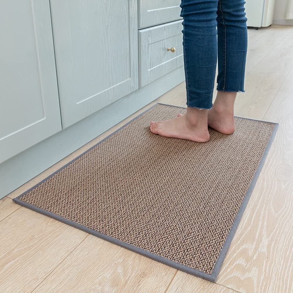 MontVoo Kitchen Rugs and Mats Non Slip Washable Kitchen Mat Absorbent