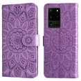 thumbnail image 5 of Funda tipo cartera GANGXUN para Samsung Galaxy S20 Ultra , diseño girasol, cuero PU, soporte, cierre magnético, tarjetero, 5 of 5