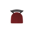 thumbnail image 3 of 410 Jackie 30" Swivel Bar Stool with Pewter Finish and Graph Ruby Seat, 3 of 4