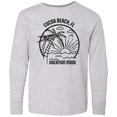 thumbnail image 3 of Inktastic Summer Vacation Mode Cocoa Beach Florida Long Sleeve Youth T-Shirt, 3 of 5