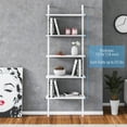thumbnail image 4 of Piante Bookcase with 5 Shelves, White, 4 of 11