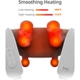thumbnail image 4 of ibreo Shiatsu Neck and Back, Shoulder Massager with Heat, Scraping, 3 Massage Modes Adjustable, 3D Kneading Deep Tissue for Pain Relief (Neck S), 4 of 10
