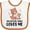 White and Orange, variant on Inktastic Bears My Great Aunt Loves Me Boys or Girls Baby Bib