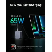 UGREEN Nexode Pro 65W USB C Charger, GaN Fast Charger Kit for Laptop Cellphone