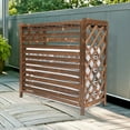 thumbnail image 3 of Rustic Air Conditioner Fence Screen Ac Cover For Outside To Hide Air Conditioner, 3 of 22