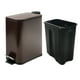 thumbnail image 5 of Bote de basura Zahari Home de acero inoxidable de 6 l/1.6 galones con tapa, 5 of 5